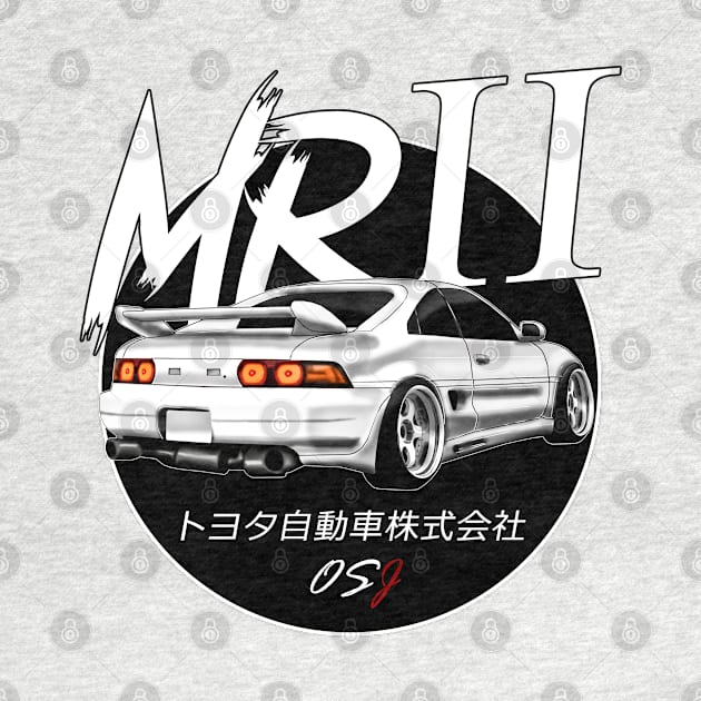 JDM MR2 White Black Sun Edition by OSJ Store